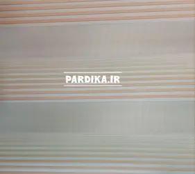 پرده زبرا _ طرح پلیسه_گلبه ای S147_01