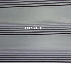 پرده زبرا _ طرح پلیسه_بنفش S147_09