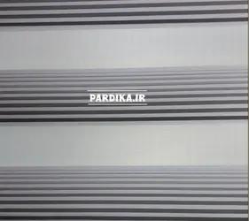 پرده زبرا _ طرح پلیسه_طوسی سیر S147_12